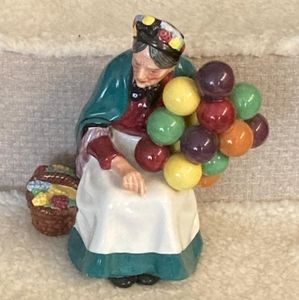 Royal Doulton Balloon Lady Porcelain Figuerine
